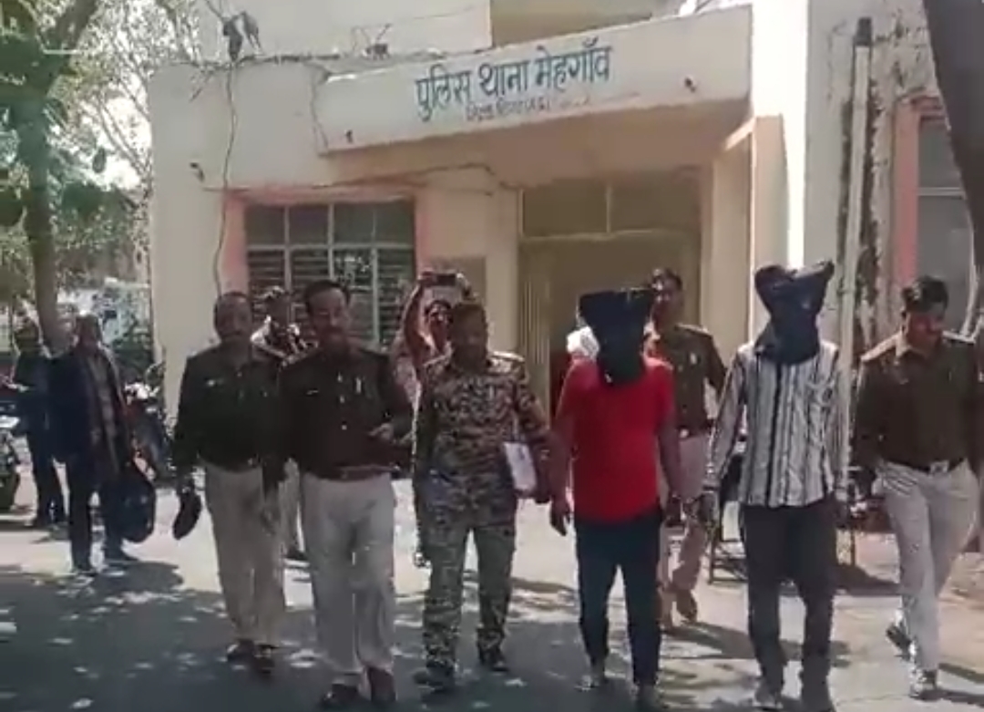 मेंहगांव मर्डर केस में10 हजार का इनामी 36 घंटे में सलाखों के पीछे