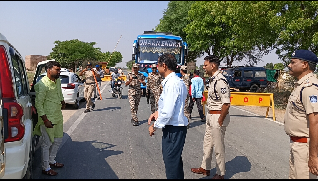 चुनाव में वॉर्डर चेकिंग पर सख्त कलेक्टर, एस पी 