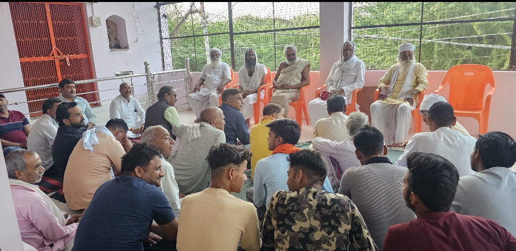 भिंड ग्वालियर हाइवे सिक्स लेन की मांग को लेकर धर्म सभा 